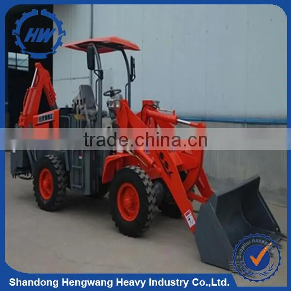Construction Machinery Chinese Wheel Loader Digger Skid Steer Mini Loader photo-4