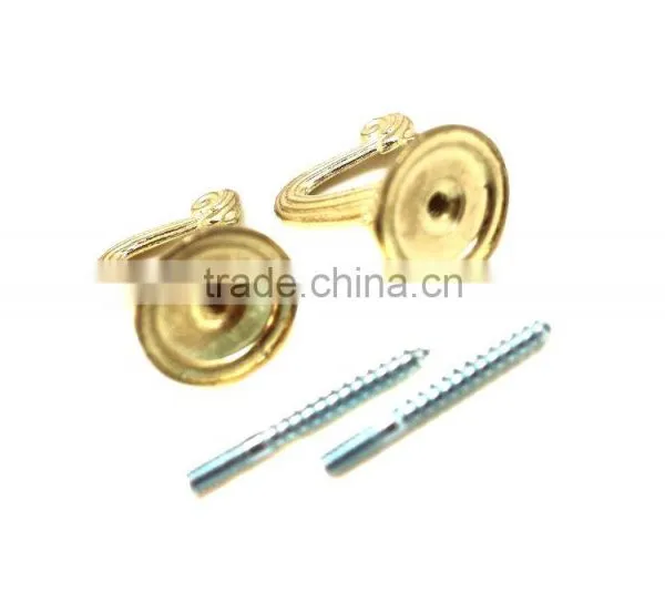 Nice Curtain Tie Backs With Brassed Finish 35mm, Hold Back With Screw, Tie Back With Screw photo-5
