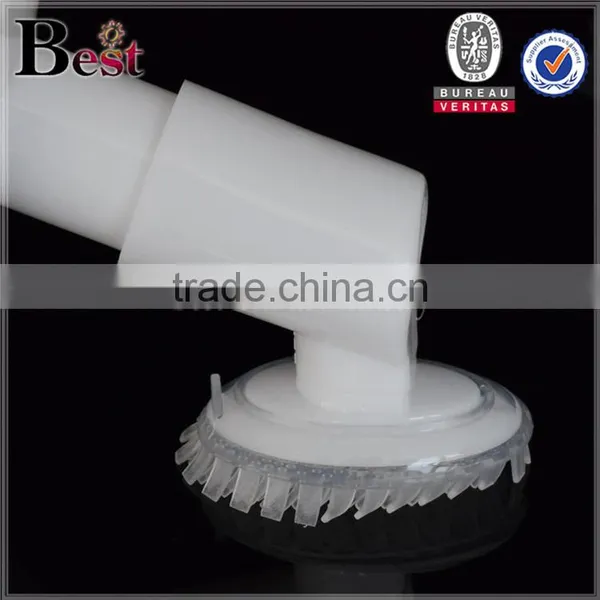 150ml White Plastic Foam Spray Bottle Facial Cleanser Silicone Brush Cap 150ml Foam Spray Bottle photo-4