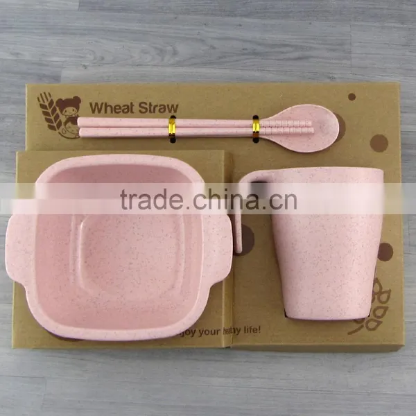 New Material Wheat Straw Packing Cup and Bowl Tableware Production photo-5