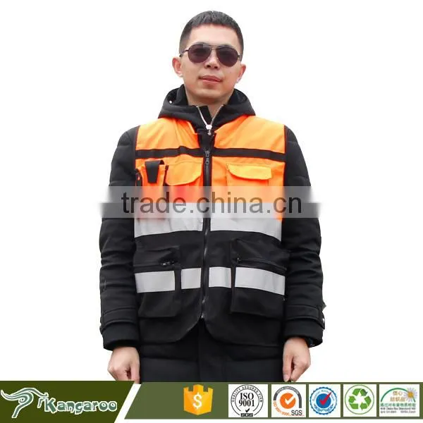 Wholesale Safety Vest Coverall 3m Reflective Tape for Clothing photo-5