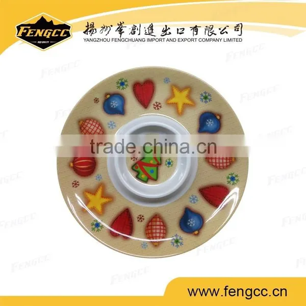 Melamine Regular Partition Fruit Plate photo-5
