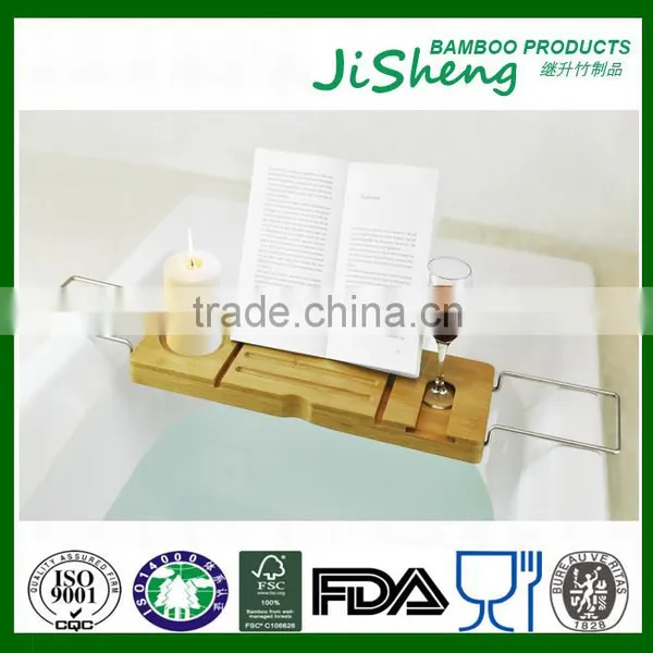 Eco-friendly Bamboo Bathroom Accessory Set/bath Accessory/bath Accessory Set With 4 Pieces photo-3