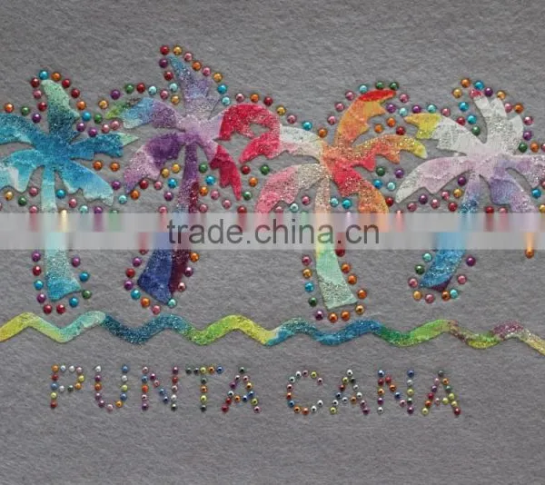 2017 Colorful Souvenir Heat Transfer Design