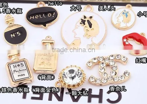 Wholesale Engraved Garment Label Tag,silver Metal Charm for Jewelry Tags photo-3