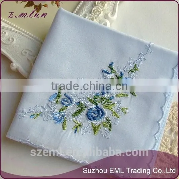 Wholesale High Quality Embroidered Handkerchief photo-3