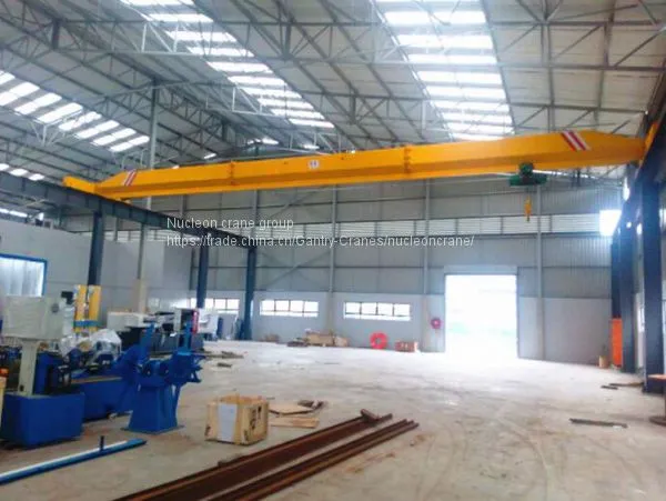 Low Headroom Single Girder Overhead Crane With Electric Hoist photo-2