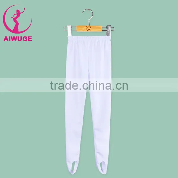 Girls Kids Ballet Stirrup Tights Cotton Spandex Gymnastics Pants Dance Fitness Pants photo-3