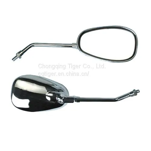 Motorcycle Square Side Mirror,rear View Mirror,10mm 8mm Thread, OEM Parts