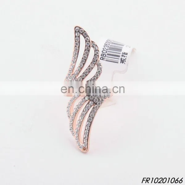 Dainty Crystal Ring Engagement Ring Gold Ring photo-2