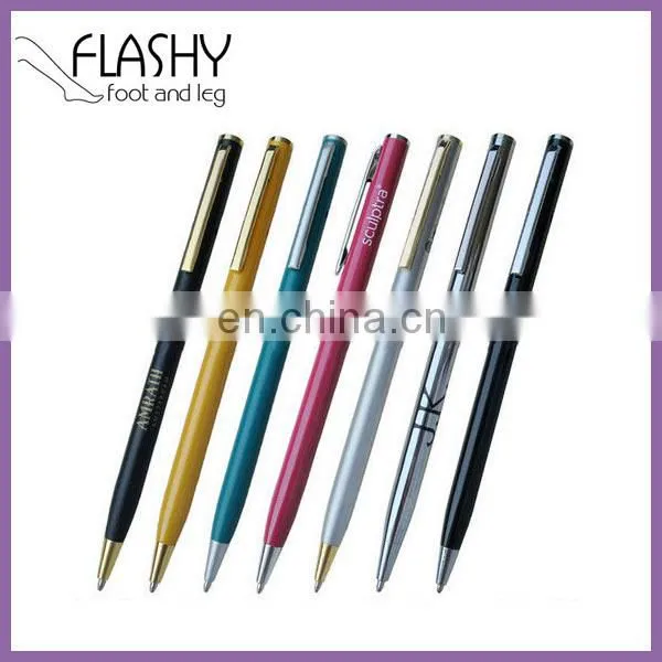 Hot Sell Metal Roller Pen Customized Logo Printed Metal Roller Ballpoint Pen photo-2