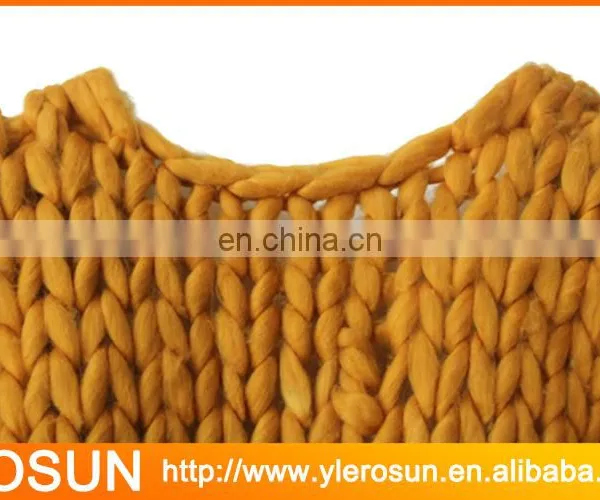 Women Heavy Chunky Wool Handmade Cardigan Sweaters photo-3