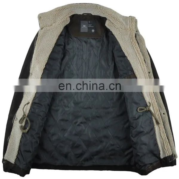 2015 Lastest Fashion Handsome Lamb Leather Jacket photo-2