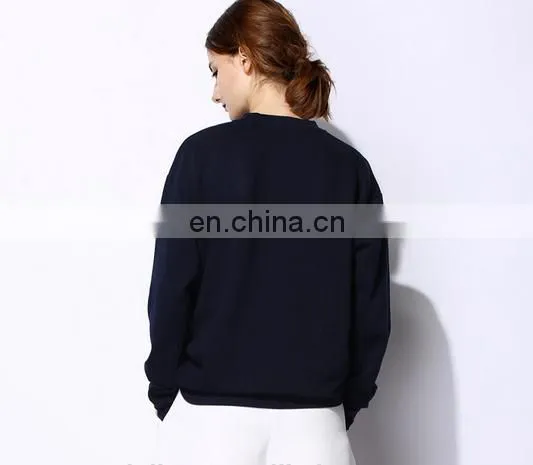 Online Shopping New Design Ladies Shirt Gradient Color Dot Printed Long Sleeve Crewneck Fleece Sweatshirt for Women photo-4