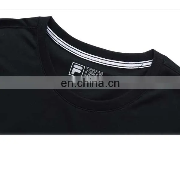 Euro Custom Customized T-shirts Poly Polyester Cotton T Shirts TShirts Tee Shirts Crew O V Upper Neck Short Sleeve Apparels photo-5