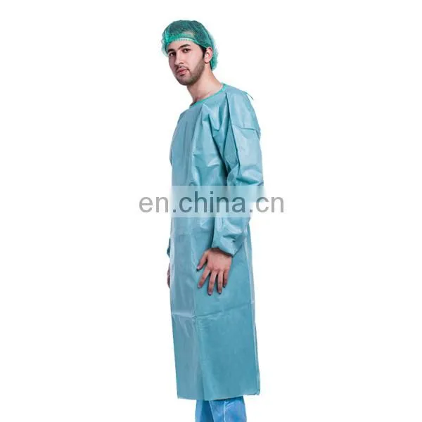 EO Sterilized Reinforced SMS Surgical Gown photo-3