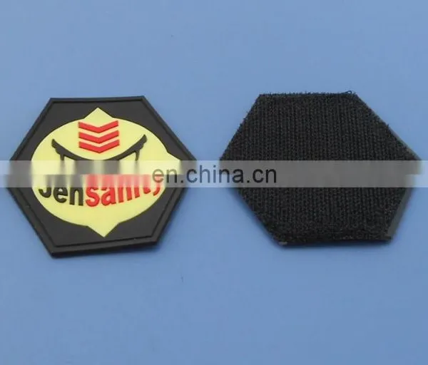 custom Jensanity soft PVC patch for backpack