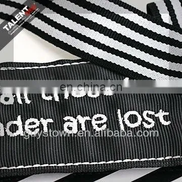 Custom Private Design Embroidery Name Luggage Tag Label String photo-3