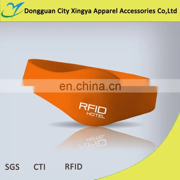 Various Shape 13.56MHz NFC Silicone Wristband/Bracelet for Promotion/Security photo-3
