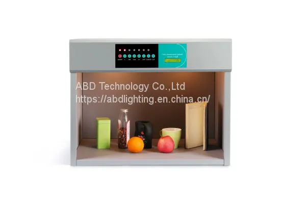 ABD mental color light box/color assessment cabinet with D65,TL84,CWF,UV,TL83,F
