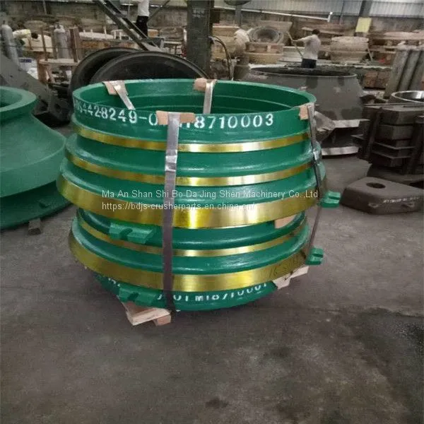 Concave and Mantle Spare Wear Parts for Cone Crusher Metso GP300 Concave and Mantle photo-4
