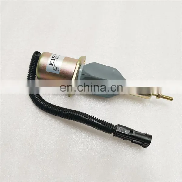 ISDE 6CT Engine Fuel Shut Off Solenoid Valve 3930234 photo-6