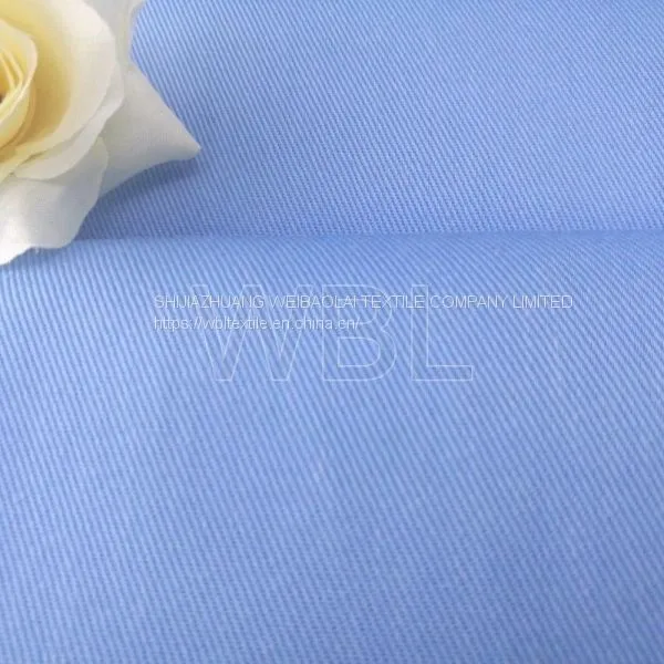 China 65 Polyester 35 Cotton 240gsm Water Oil Repellent Twill Fabric for Medical Uniform Medical Uniform Fabric Manufacturer