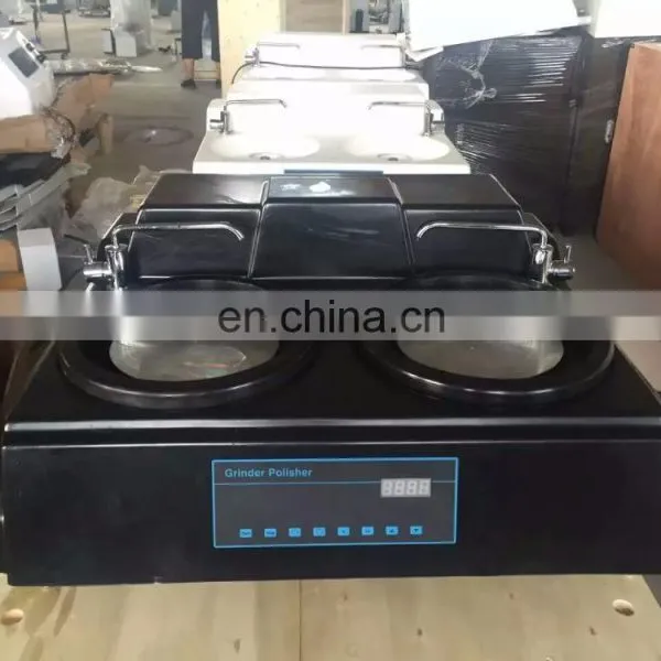Metallographic Specimen Fiberglass Grinding Jewelry Polishing Machine photo-4
