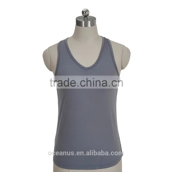 100% Poly Knit Womens Tank Top photo-4
