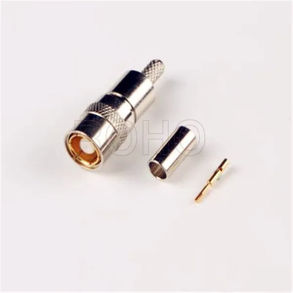 Male Plug RF Coaxial SMB Connector for Rg316 Coaxial Cable photo-2