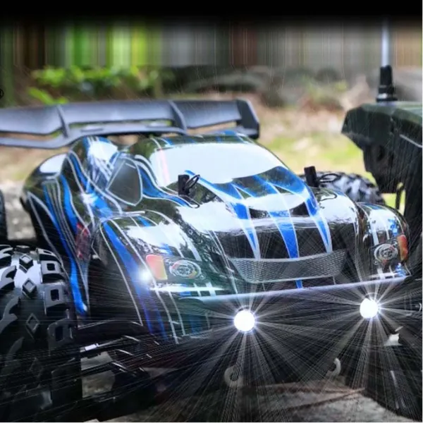 JLB Racing Cheetah 21101 Rc Car, 1/10 4WD Remote Control Car Truck RTR 80km/h With 120A ESC 3670 2500KV Brushless Waterproof Motor Wheelie Function photo-2