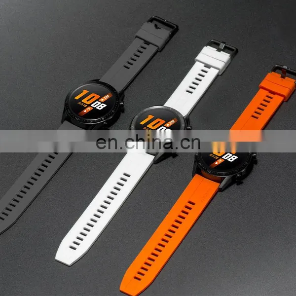 20mm 22mm Rubber Silicone Sport Watch Replacement Strap Bands For Samsung Galaxy Watch 42mm 46mm Watch 3 41mm 45mm photo-4
