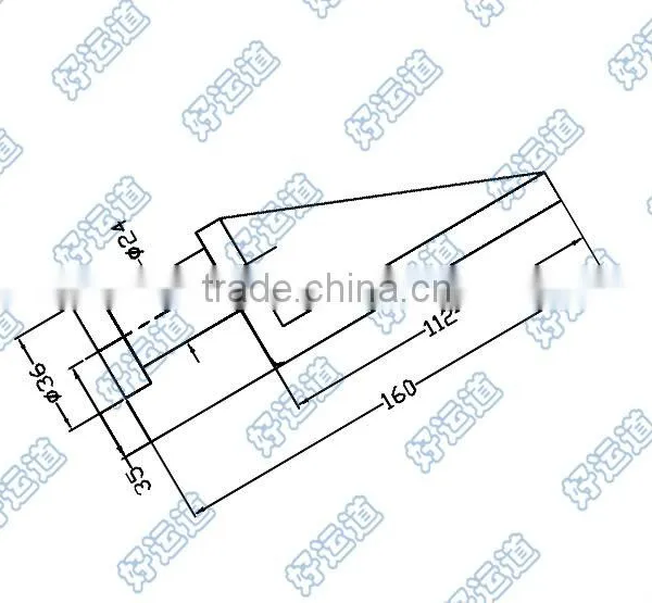 03224 Truck Trailer Hardware Bayonet photo-2