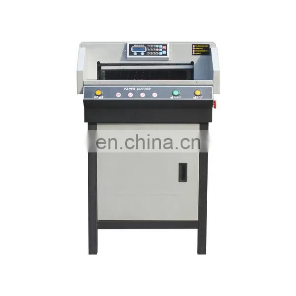 SPC-455E Samsmoon 450v+ 450mm Guillotine Electric A3 450 Electric Paper Cutter With Lowest Price photo-2