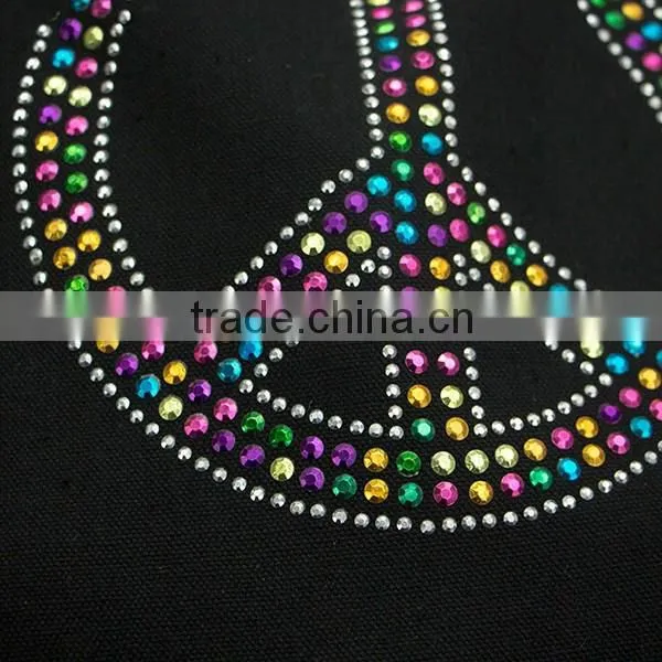 New Stylish Marked Crystal Peace Sign Hobo Hippie Sling Bag Crossbody Canvas Hippie Bag photo-3