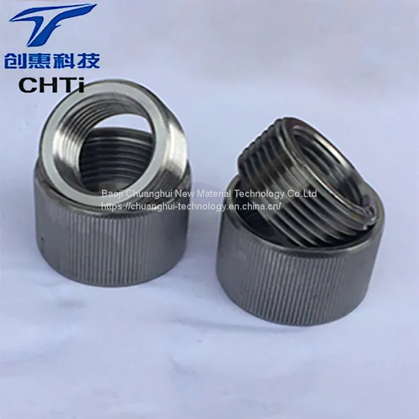 Spot Supply of Chuanghui TC4 Titanium Alloy Gray Nut Mechanical Accessories for Customized Processing of Irregular Parts photo-4