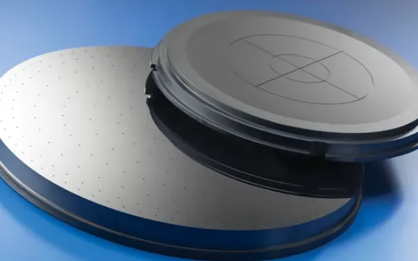 Micro Porous Ceramic Suction Cup, Semiconductor Vacuum Suction Cup, Silicon Carbide Alumina Dense Ceramic Turntable Suction Cup