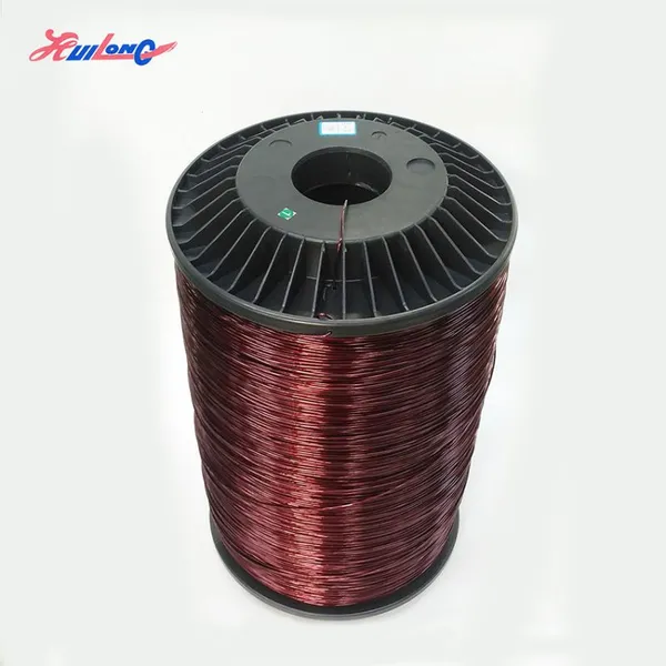 Electrical Wires Prices Aluminum Winding Wire High Temperature Resistance Enameled AWG EI/AIW 200/220 for Magnetic Coil Maldives photo-2