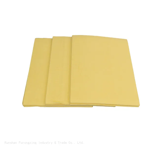 Chemical Absorbent Pads Mates For Spill Control Meltblown Medium-Weight Sonic Bonded Yellow photo-4