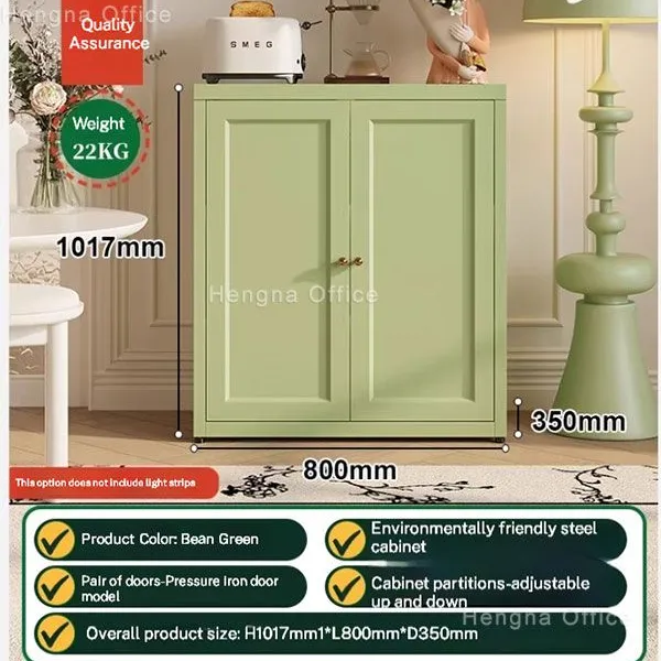Long-Lasting Commercial Sideboard | Eco-Friendly Steel Cabinet With Scratch-Resistant Finish for Sustainable Restaurants & Hotels photo-2