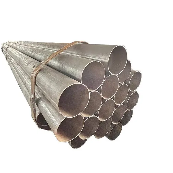 ASTM A106 A53 Grade B Sch40 Hot Rolled/Cold Rolled Carbon/Mild Steel Ms Iron Black Welded Seamless Tube photo-4