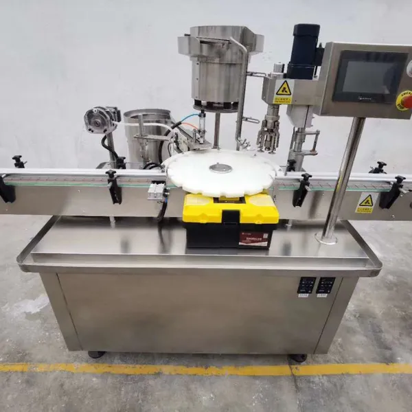 Fully Automatic Small Bottle Filling, Capping, and Labeling Production Line