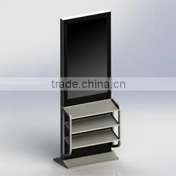 32-70 Inch Poster Stand Display Floor Displays for Supermarket Led Usb Flash Drive photo-2