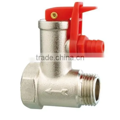 HR6080 Brass Red Handle Safety Valve photo-2