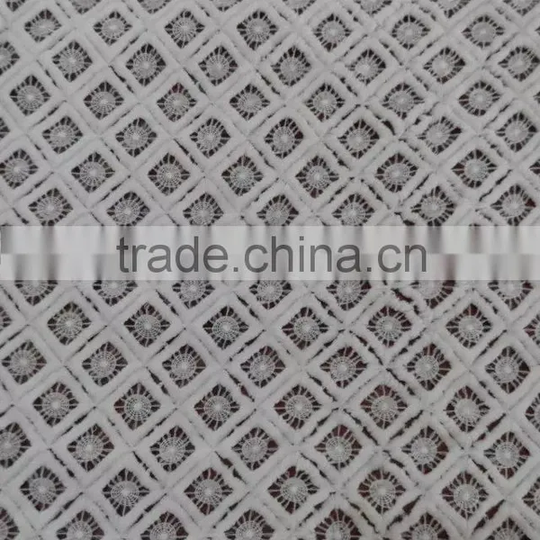 Embroidery Milk Silk Fabric Full Lace Water Soluble Lace for Ladies Garment Accessory photo-2