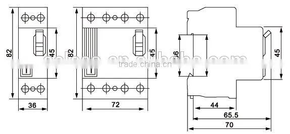 Circuit Breaker for DIN Rails,6-100 Residual Current Circuit Breaker(RCCB) photo-4