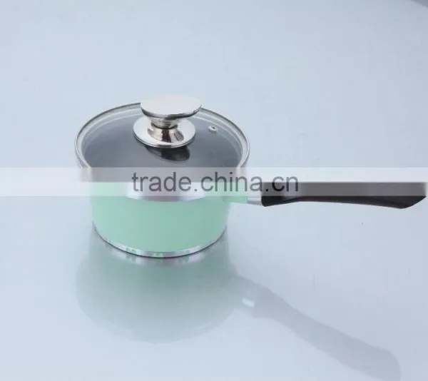 16cm Aluminum Ceramic Coatingsauce Pan With Non Stick Coating photo-2