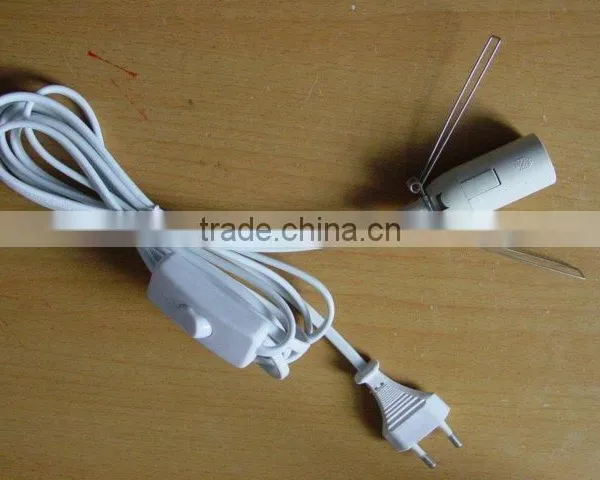 Salt Lamp Power Cord With E14 Lampholder 220V