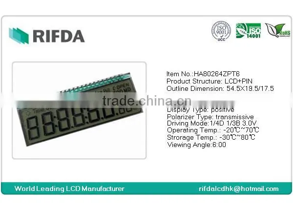Energy Meter 6 Digit Lcd 7 Segment Display photo-2