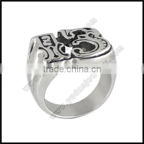 Simple Fashion Stainless Steel Band Ring photo-4